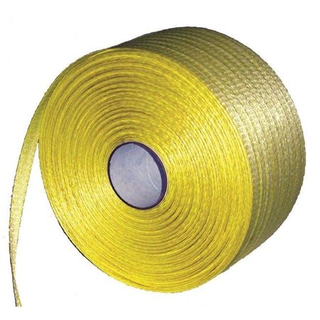 BOOKAZINE DS-750 0.75 in. x 2100 ft. Standard Woven Cord Strapping TI1398621